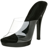 Chaussures de soirée élégantes pour Pole Dance, modèles transparents, pantoufles en cristal, talon fin de 13cm, sandales de Club à talons hauts pour femmes