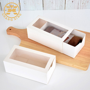 Caja transparente de plástico desechable para pastelería, embalaje personalizado para Tartas, venta al por mayor - Product Image 6