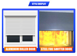 Puerta Enrollable <span class=keywords><strong>de</strong></span> Aluminio <span class=keywords><strong>de</strong></span> Buena Calidad, Puerta Corredera, Puerta Enrollable <span class=keywords><strong>de</strong></span> Aluminio Aislada para Almacén - Product Image 6