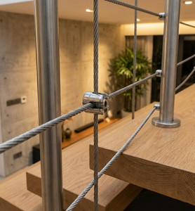 Abrazadera Cruzada de Acero Inoxidable 304/316 de Primera Calidad para Sistemas de Cables y Estructuras Metálicas - Product Image 6