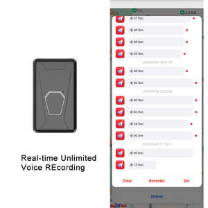 Système de localisation GPS de voiture Gsm Portable Wallet Tracking <span class=keywords><strong>Micro</strong></span> Audio Spy Magnetic Gps Voice Recorder New <span class=keywords><strong>Mini</strong></span> gps Tracker - Product Image 2