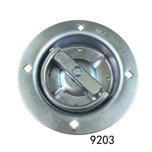 D-Type Hoist <b>Ring</b> 2000 Lb Load Capacity Iron Blue Zinc Plated For Logistics Transportation - Product Image 5
