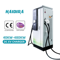HAIDIRA Nouveau chargeur solaire DC rapide pour véhicules électriques CCS2 IP55, utilisation domestique, montage au sol, 40kW-480kW, certifié CE, efficacité de 96%