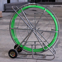 Tige de guidage en fibre de verre 8 mm * 100 m / Corde de guidage / Tire-câble 4,5 mm x 100 m