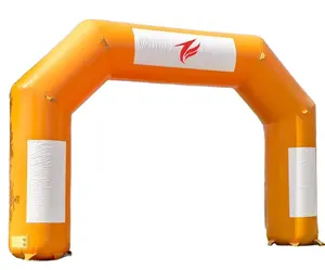 Customized color & Logo printing Inflatable start & finish Arch