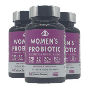 Extracto Herbal Probiótico para Mujeres, Estable en Almacenamiento, Apoyo para la Salud Digestiva, Intestinal y del Tracto Urinario, 60 Cápsulas Veganas - Product Image 4