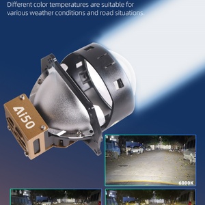 ระบบไฟส่องสว่างอัตโนมัติ Ai 50 Sanvi LED รุ่นใหม่ โปรเจคเตอร์ไฟหน้ารถยนต์ อุปกรณ์ตกแต่งรถยนต์ อุปกรณ์ตกแต่งรถจักรยานยนต์ที่ดีที่สุด - Product Image 4