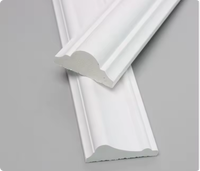 Plinthe décorative en mousse plastique PS imperméable à installation rapide