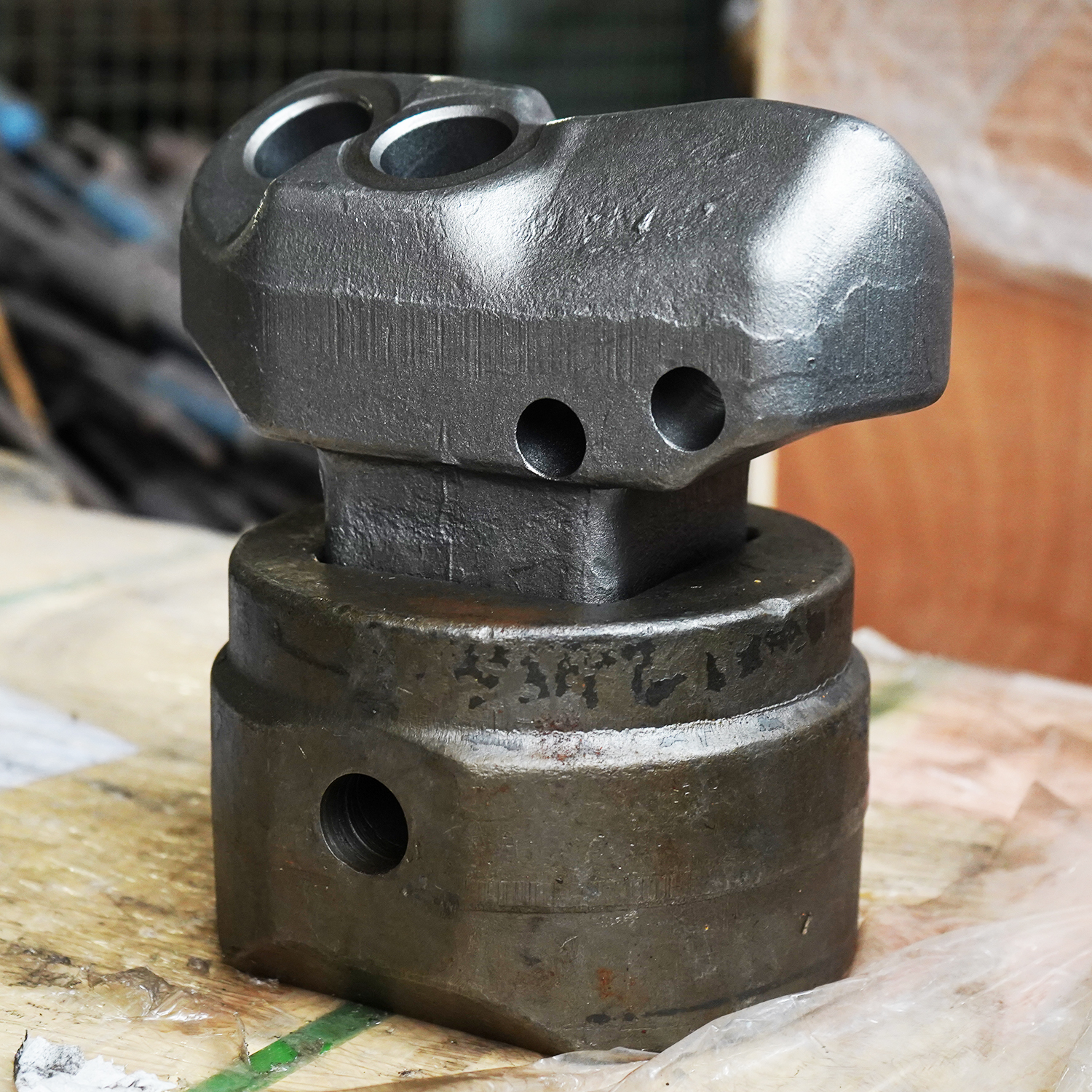 Construction Machinery Parts including Pilot RP4 or Fishtail and Soil Teeth (Flat Teeth) for Drilling Bucket