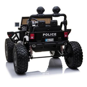 2021 bambini ride on car 2 sedili 4 ruote motrici più grande off road 12V bambini <span class=keywords><strong>auto</strong></span> della polizia elettrica con A distanza - Product Image 2