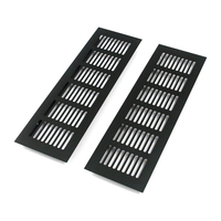 Grille de ventilation évent à persiennes pour accessoires de quincaillerie de chaussure d'armoire couvercle de Ventilation