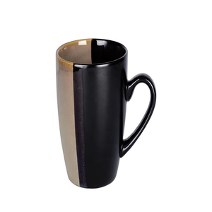 Los Más Vendidos de Septiembre: Juego de Cubiertos y Tazones de Sopa de Cerámica con Borde Negro y Dorado, Estilo Nórdico Creativo para Reuniones Familiares - Product Image 3