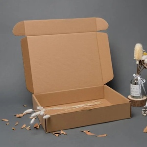 Handmade Spot Kraft hộp giấy có thể gập lại máy bay đính bao bì bánh hộp mỹ phẩm - Product Image 4