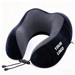 Coussins en mousse à mémoire de forme personnalisés Xd904 avec logo, forme en U, ergonomiques, doux, pour avion, bureau/voiture, oreiller de voyage portable - Product Image 6