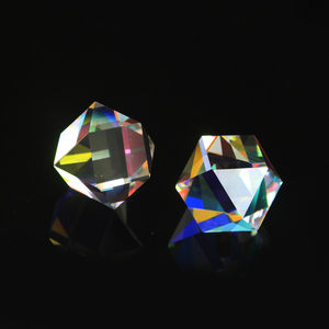 Prisma cubo de vidro colorido polyhedron, composto de cor - Product Image 6