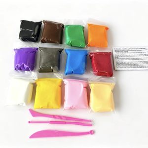 24-Color Air Dry Clay <b>Set</b> Super Light Ultra-Light Handmade Educational <b>Toy</b> Bag Packed Foam Clay EVA Material Odor-Free - Product Image 2