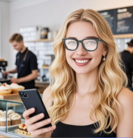 Vente directe usine Lunettes intelligentes HY-1009 Appel Traduction IA Assistant vocal Musique Conduite Cyclisme Confortables Tendance