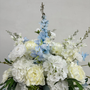 DKB decorazione fiori artificiali centrotavola matrimonio lussuosi 1.64 <span class=keywords><strong>pollici</strong></span> palla fiore <span class=keywords><strong>dimensioni</strong></span> <span class=keywords><strong>50</strong></span> <span class=keywords><strong>cm</strong></span> decorazioni da tavola - Product Image 6