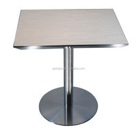 Table ronde en bois Jean Prouvé Gueridon, meubles de salle à manger solides, meubles de maison, table en bois moderne