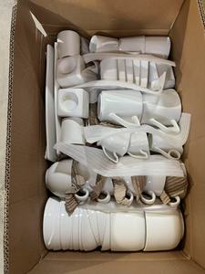2026 Assortiment de vaisselle en céramique blanche et porcelaine (bols, tasses, soucoupes, plats et assiettes), en stock, prix économique - Product Image 5