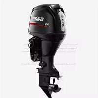 HIDEA 5HP 2 temps moteurs hors-bord refroidissement par eau moteurs de bateau moteur à arbre court moteur de bateau en caoutchouc contrôle arrière deux marins