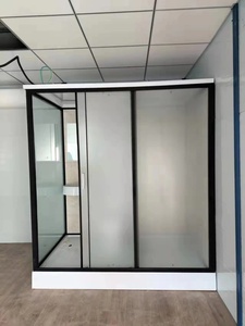 Modulare completo integrato tutto In uno prefabbricato bagno Pod nuovo Design <span class=keywords><strong>doccia</strong></span> e WC bagno - Product Image 4