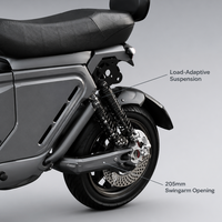 Motocicleta Eléctrica Todoterreno Rental Club de 2000W, 16 Pulgadas, 48V 60V 72V