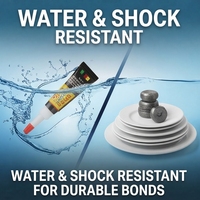 Colle Super Forte de Qualité Commerciale en Cartouche Blister, Adhésif Liquide à Haute Viscosité pour Bricolage et Artisanat Domestique