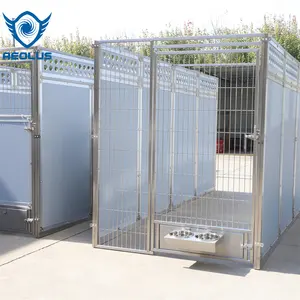 Iron Dog Crates Cages Kennels New Dog Kennel Designs Multi Size Customizable Outdoor Dog Kennel