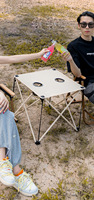 Prix d'usine Table pliante de plage portable personnalisée Table de pique-nique extérieure moderne de camping