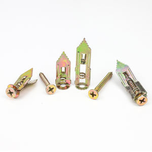 Anclaje autoperforante para paneles de yeso con Kit de tornillos Tornillo de anclaje para paneles de yeso de expansión para fijar cortinas de gabinete de estante de TV - Product Image 5