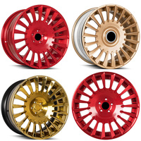 HS-02031 Jantes en alliage forgé de luxe personnalisées en 2 pièces 5X112 5X120 18-24 pouces pour voitures particulières Cadillac Escalade Gmc Yukon