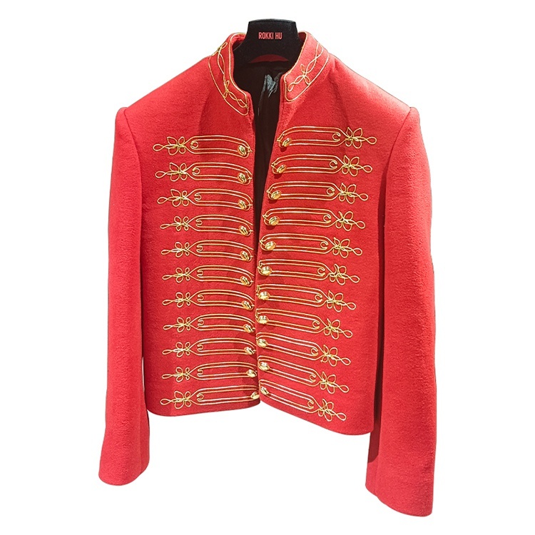 Shop Online Napoleon Style Jacket High-Quality Wool, Customizable