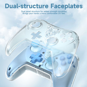 2024 thiết kế mới bán trong suốt vỏ hội trường cần điều khiển easysmx t39pro chuyển đổi Pro Trò chơi điều khiển cho <span class=keywords><strong>switch</strong></span>/PC/iOS/hơi nước - Product Image 2