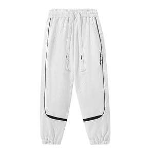 2025โจ๊กเกอร์แบบมีเชือกรูดทรงหลวมกางเกงกีฬาลำลองแบบเย็บสีใหม่ฤดูใบไม้ผลิและฤดูใบไม้ร่วงออกแบบโลโก้ได้ตามต้องการ - Product Image 3