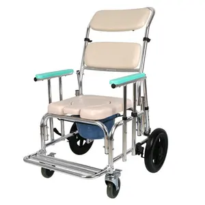 多功能浴椅老年人便盆椅残疾患者便携式坐便器轮椅
