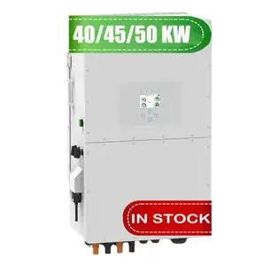 Deye 15KW 30KW 40KW 50KW商用高压三相逆变器太阳能30KW混合太阳能逆变器