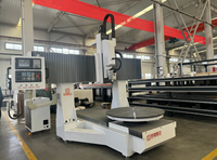 Fresadora CNC de 5 Ejes Rongchi con Mesa de Carga y Descarga Automática para Tallado de Madera, MDF, Acrílico y Espuma, Cabezal Giratorio de 180 Grados, Certificación CE