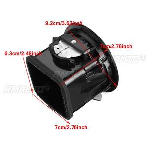 Nueva Cubierta de Rejilla para Ventilación de Aire Acondicionado/Aire Caliente Interior de Coche para Vauxhall Opel ADAM/CORSA D MK3, Embellecedores de Salidas de Ventilación - Product Image 6