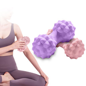 Rullo di massaggio a forma di arachide per il rilievo muscolare del tessuto profondo Acupoint Trigger terapia Yoga massaggio palle rulli - Product Image 4