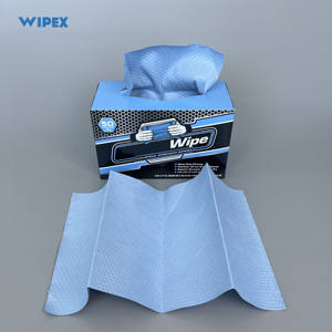 Paño de Limpieza Multiusos X80, Rollo de Paños Desechables de Alta Calidad, Rollo de Paños Azules Resistentes de Fábrica OEM - Product Image 4