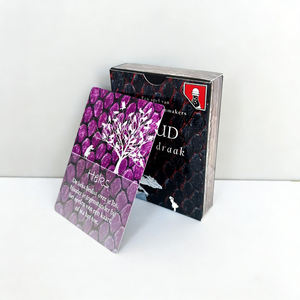 China fabriek gepersonaliseerd ontwerp printen kinderen educatief leer flashcards aangepaste kaartspel creatie dozen verpakking - Product Image 5