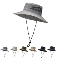 Sombrero de Verano para Deportes al Aire Libre, Montañismo, Ciclismo, Pesca, Protección UV, Sombrero de Trabajo de Ala Ancha