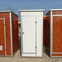 Moderno singolo Mobile cabina doccia esterno blocco bagno prefabbricato doccia portatile per il cantiere