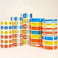 Etiquetas de Péptidos con Logotipo Personalizado, Forma Personalizada, Etiquetas de PVC Vinílico Médico con Código de Barras, Resistentes al Agua, a los Arañazos y al Calor