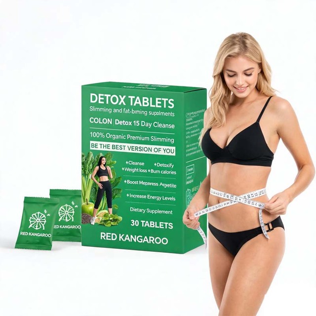 OEM Detox Tablets Slimming and Fat-Burning Supplements Weight Loss Pills Private Label Natural Products Cleansing Formulas