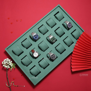 Customized High Quality Microfiber Watch Display Stand Watch Display Organizer - Product Image 3