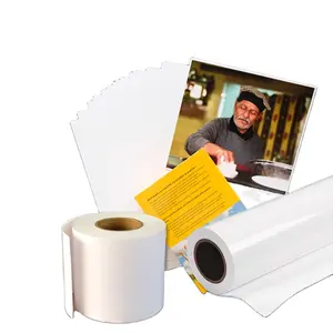 Solvente original 230g Eco/látex/UV papel fotográfico cetim/papel fotográfico brilhante 230g