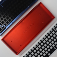Pas de Stock personnalisé en aluminium anodisé CNC plaque d'usinage stabilisateur Teclado Mecanico bricolage clavier mécanique kit boîtier boîtier