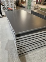 Mesa de Truss Portátil para Exteriores de Aleación de Aluminio y Vidrio de 4 pies x 8 pies (1.22 x 2.44 m), Cuadrada, con Certificación TUV, para Eventos, Conciertos, Exhibiciones de Autos